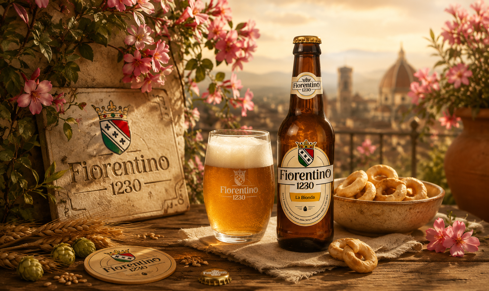 Fiorentino 1230 immagine ispirata alla Svizzera e alla birra