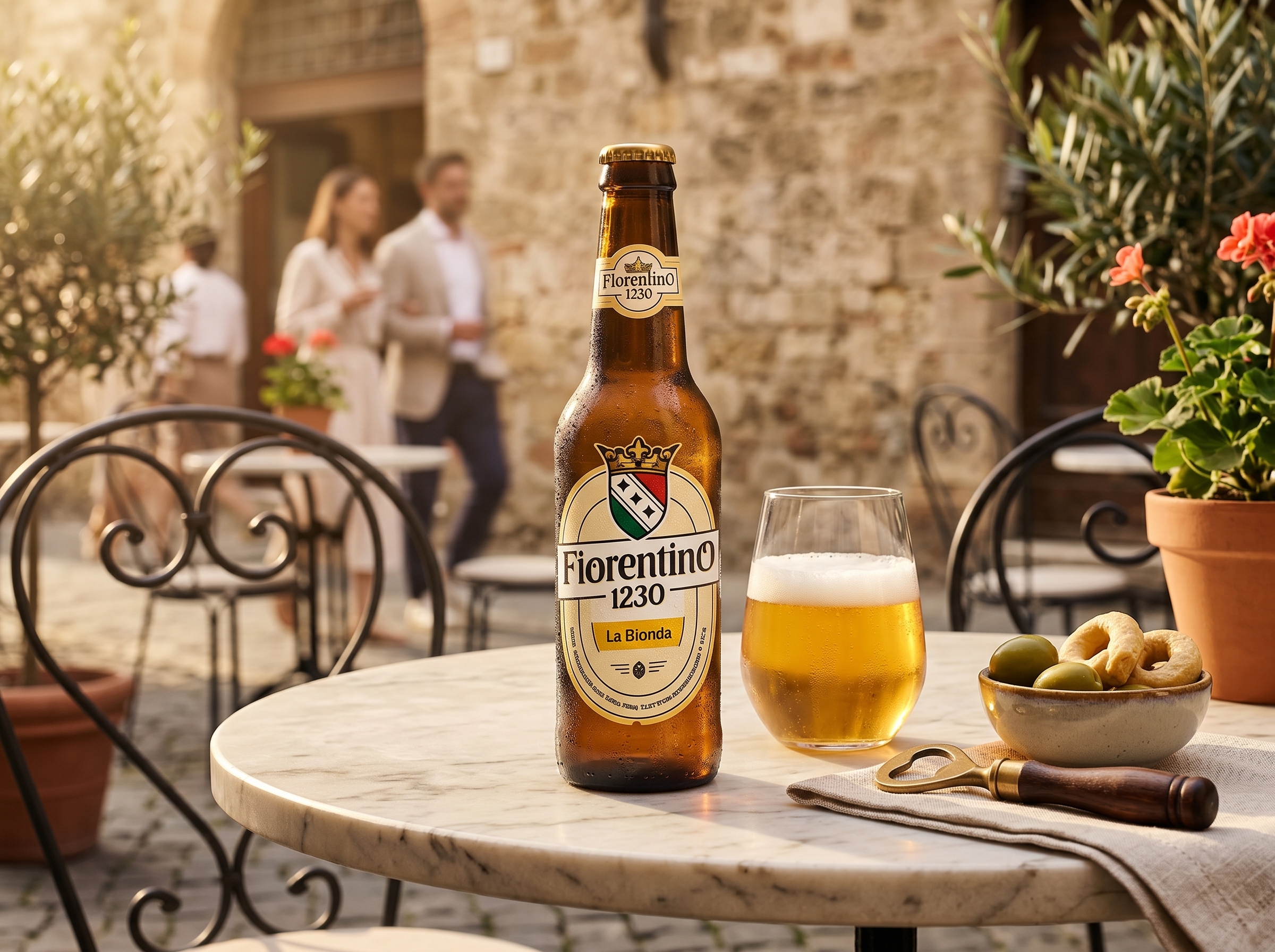 Birra Fiorentino su tavolo